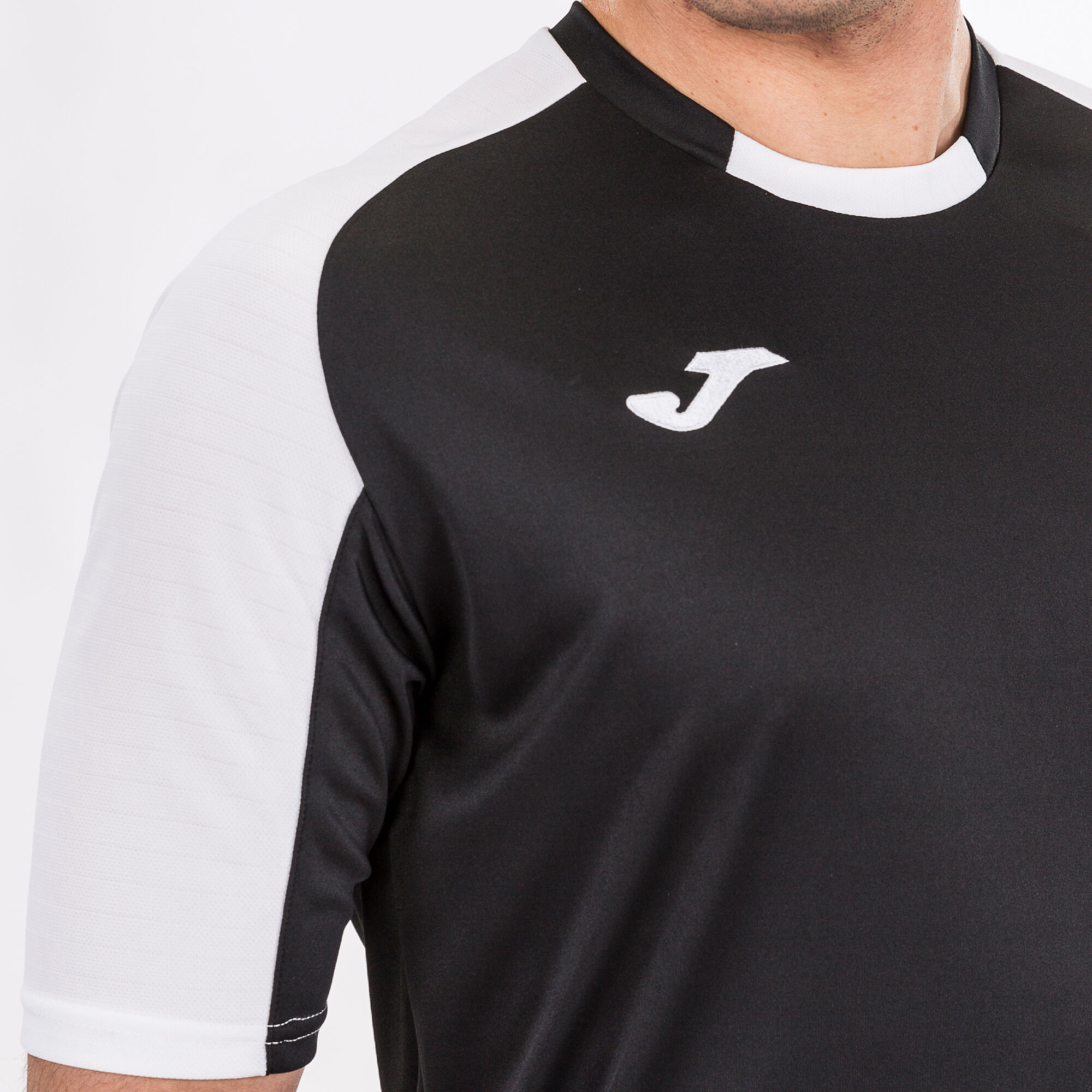Joma Essential T-Shirt Herren schwarz/weiß 