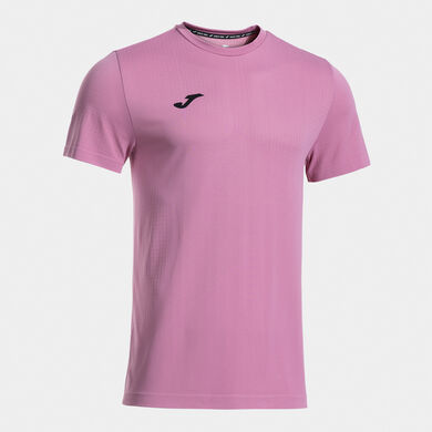 Camiseta manga corta hombre Challenge rosa