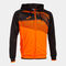 Veste à capuche homme Supernova II orange noir