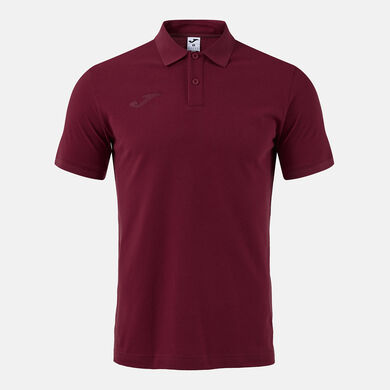 Polo z kr&oacute;tkim rękawkiem mężczyźni Bali III bordowy