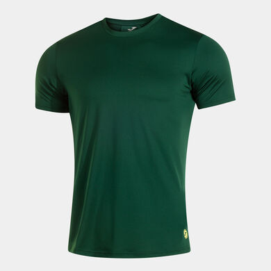 Maillot manches courtes homme Indoor gym vert