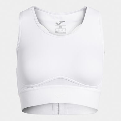 Reggiseno sportivo donna Core bianco