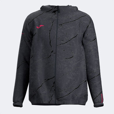 Rainjacket man R-Night dark gray black