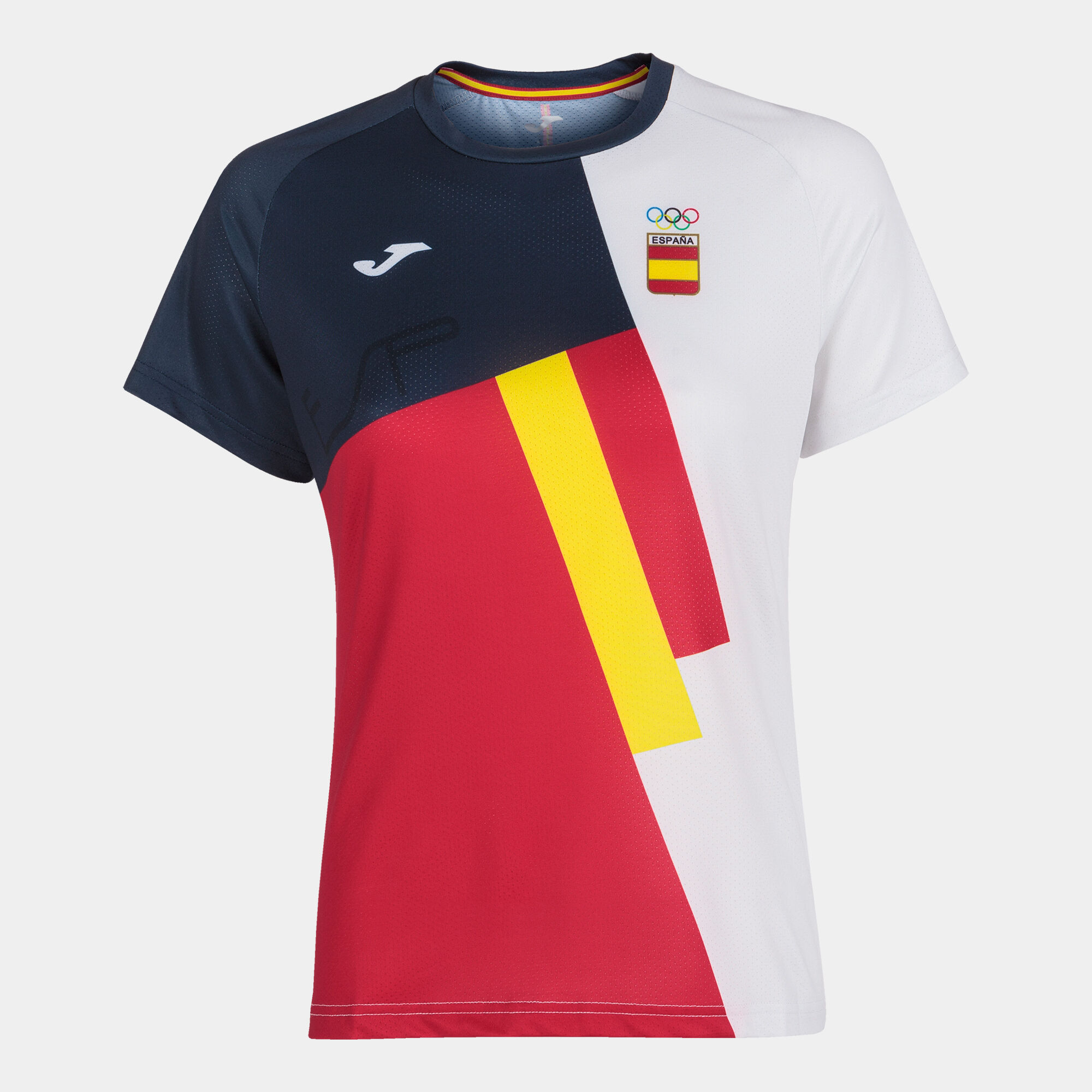Camiseta manga corta paseo Comité Olímpico Español mujer