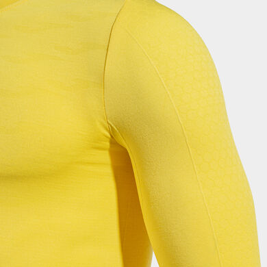 Long sleeve shirt man Brama Classic yellow