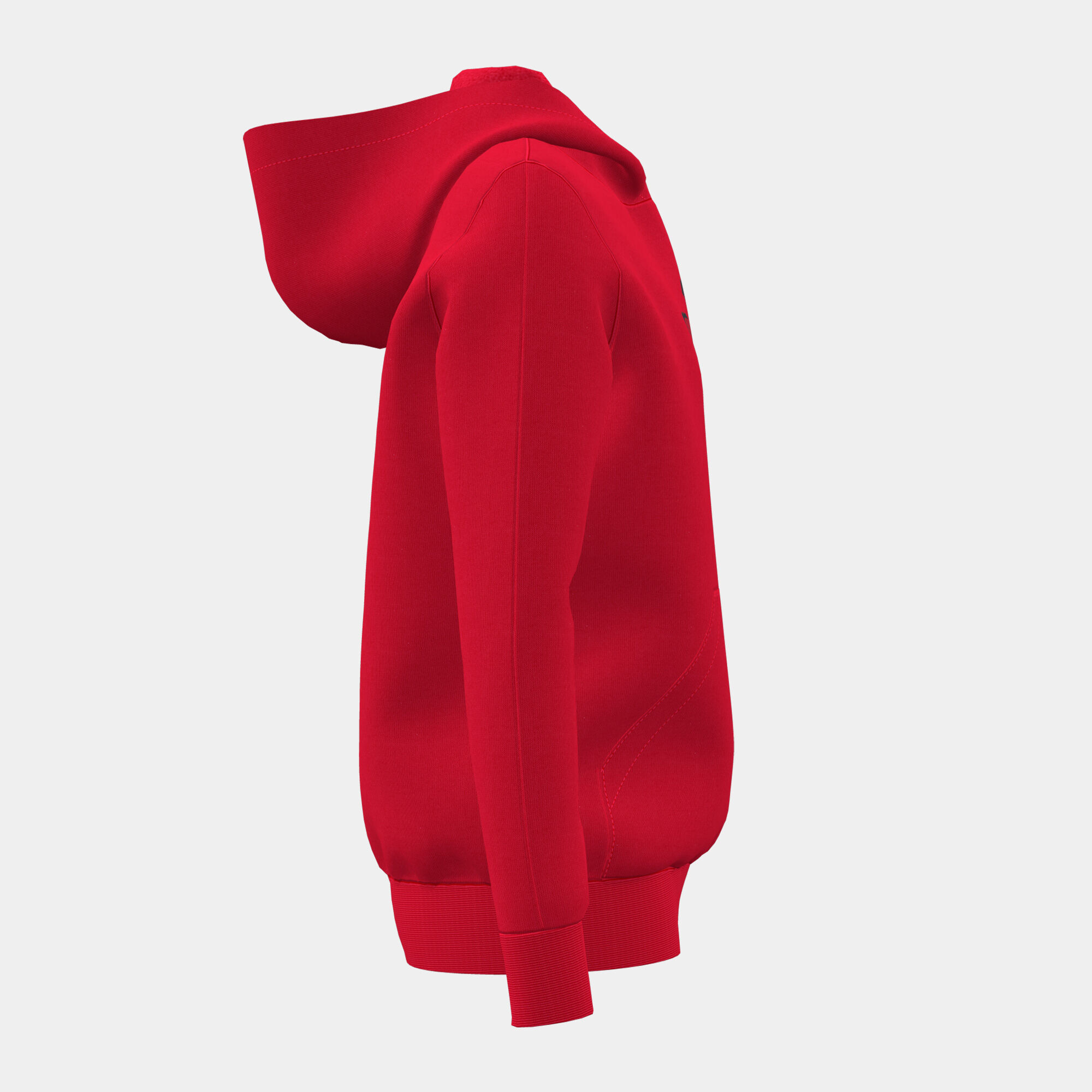 HOODED SWEATER UNISEX GAMMA RED