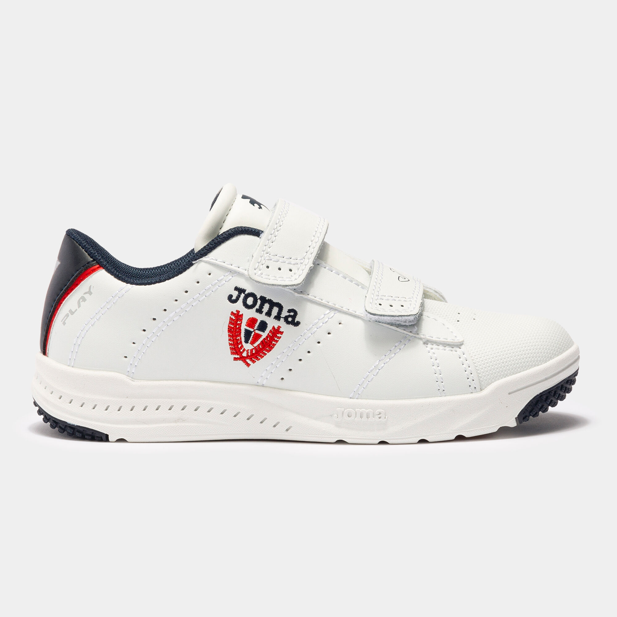 CASUAL SHOES PLAY 22 JUNIOR WHITE RED