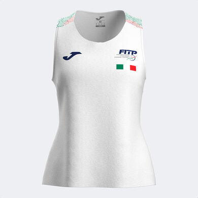 Camiseta sin mangas 1ª equipación Federación Italiana Tenis Y Pádel mujer 25/26