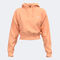 Sudadera con capucha mujer Step naranja