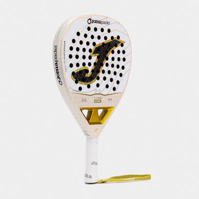 Pala de pádel Slam Pro Iconic blanco oro