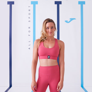 Sports bra woman Daphne pink