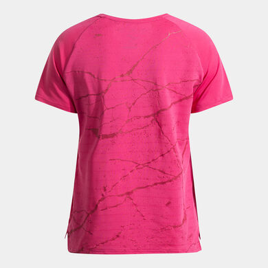 Tricou cu m&acirc;necă scurtă damă R-Night fucsia