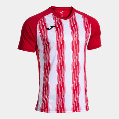Maillot manches courtes homme Inter V rouge blanc