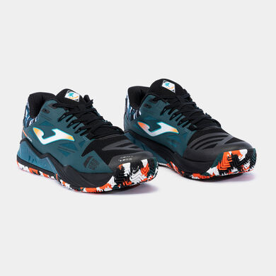 Shoes T.Spin 23 clay man black petroleum