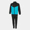 Tuta bambino Park turchese fluorescente nero