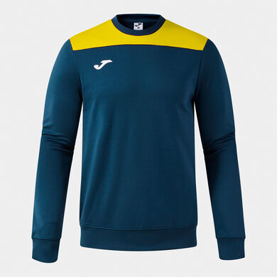Felpe uomo Phoenix III blu scuro giallo