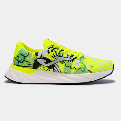 Zapatillas running R.Viper 23 hombre verde flúor