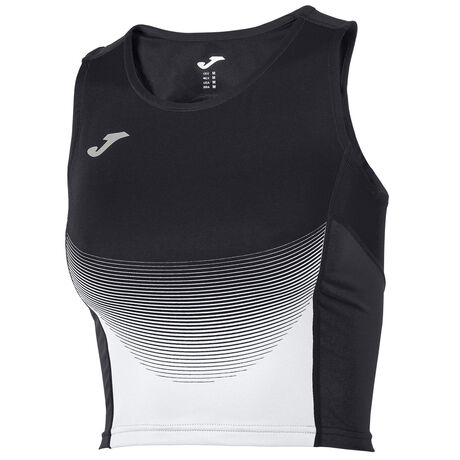 empezar estoy enfermo junto a TOP MUJER ELITE VI NEGRO BLANCO | JOMA®