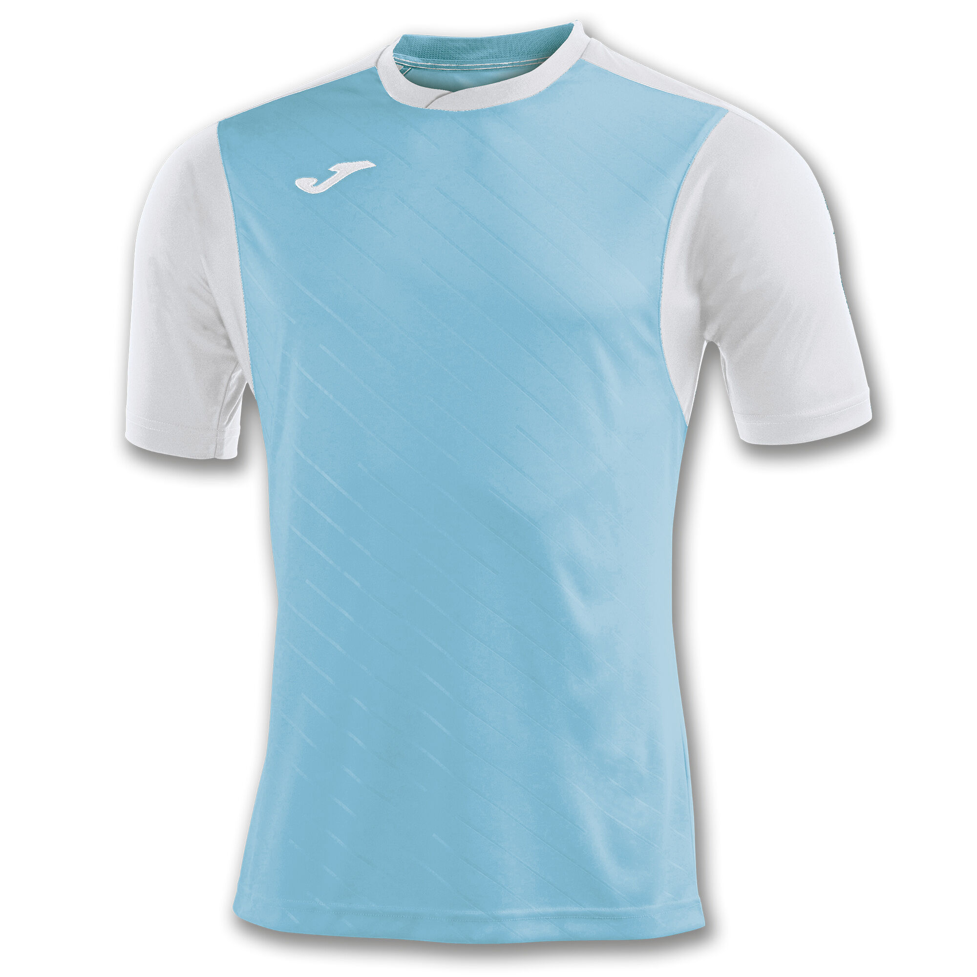 MAILLOT MANCHES COURTES HOMME TORNEO II TURQUOISE BLANC