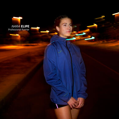 Chubasquero mujer R-Night azul