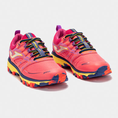 Trail-running shoes Sima Jr 25 junior coral