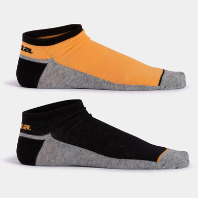 Calcetines hombre Park negro naranja