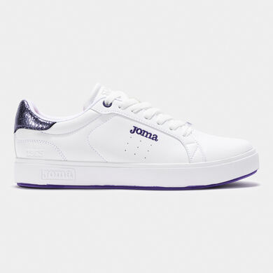 Zapatillas casual Classic Lady 25 mujer blanco morado