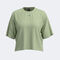 T-shirt manga curta mulher Mimetic verde