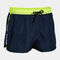 BAÑADOR BERMUDA HOMBRE CLASSIC MARINO AMARILLO FLÚOR