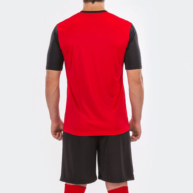 Camiseta manga corta hombre Winner rojo negro