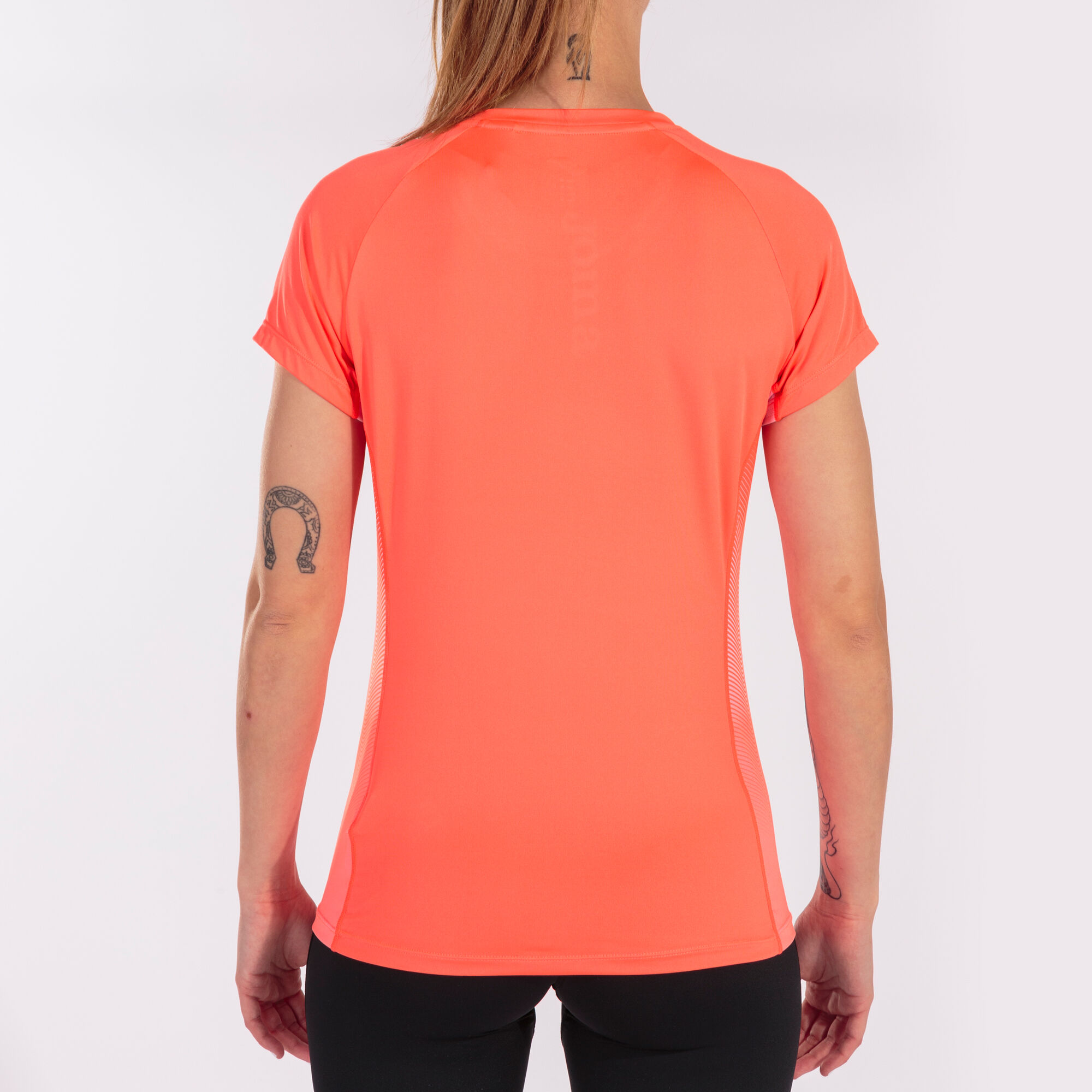 Camiseta Running Mujer Joma Elite VII. 901020.040 Flúor Coral-white. por  19,13 €