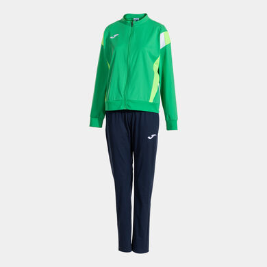 Tracksuit woman Montreal green dark navy