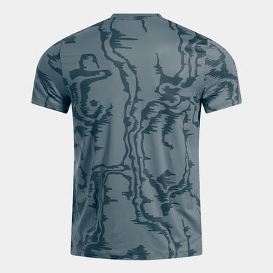 Shirt short sleeve man Indoor Gym blue