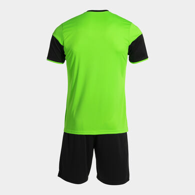 Conjunto homem Danubio III verde fluorescente preto