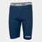 Short tights man Warm navy blue