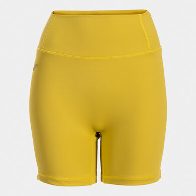 Leggings kurz frau Indoor gym gelb