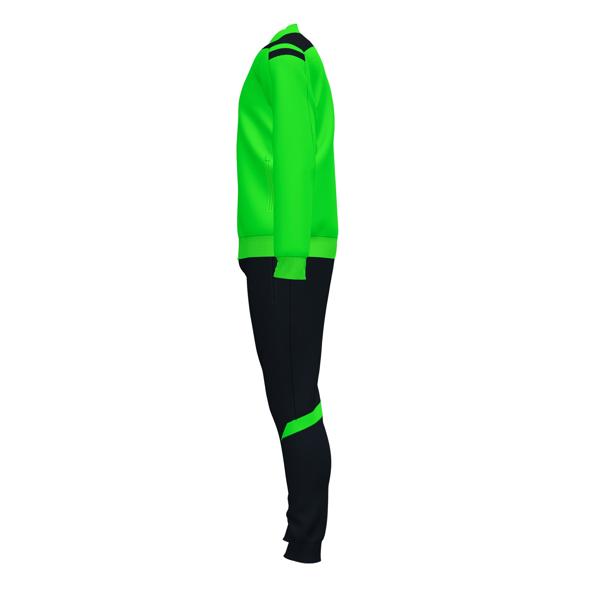 Lime green sweat suit 2025