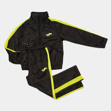 Survêtement garçon Twin noir vert citron