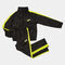 Survêtement garçon Twin noir vert citron