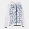 Hooded jacket woman Supernova III white navy blue