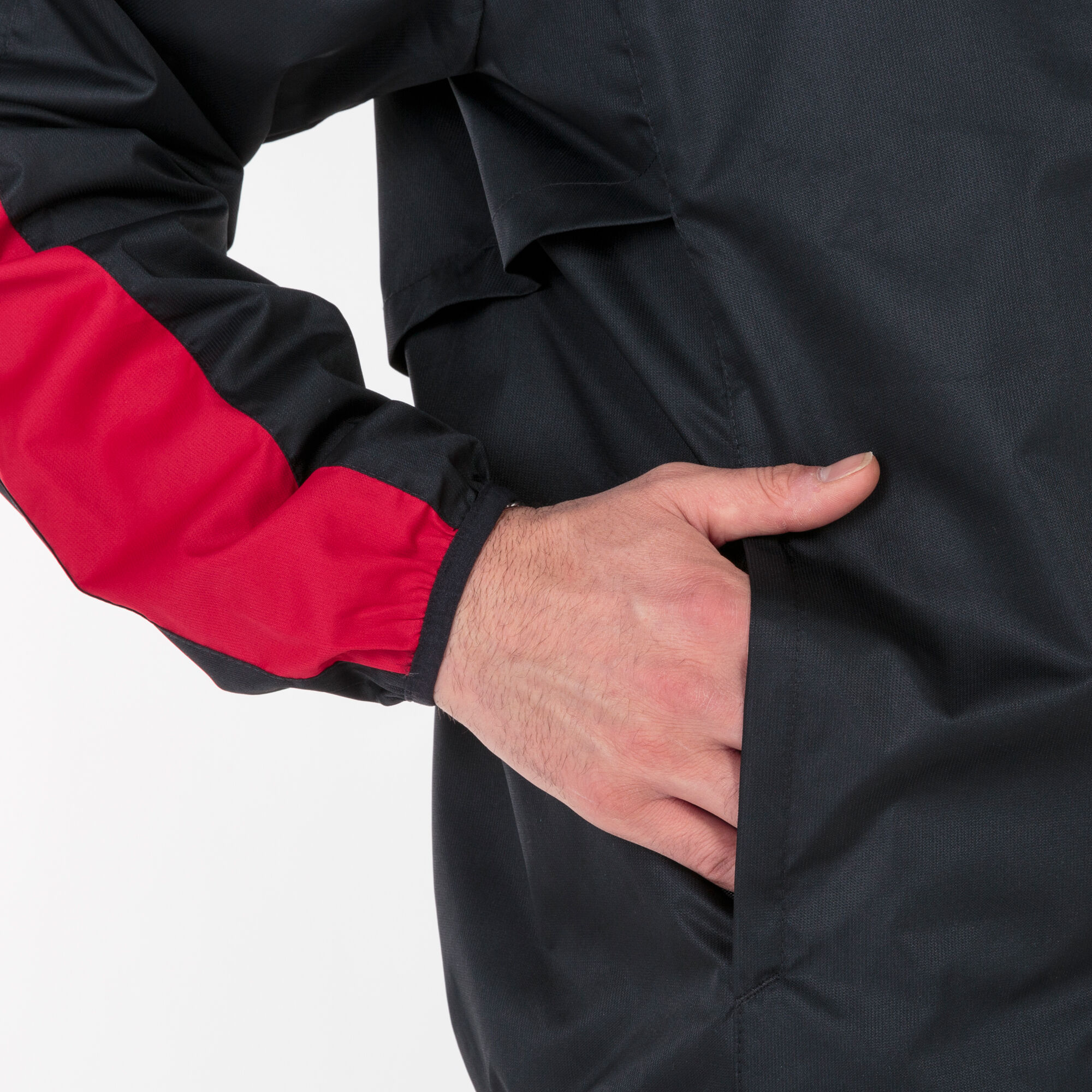 Rainjacket man Championship IV black red JOMA