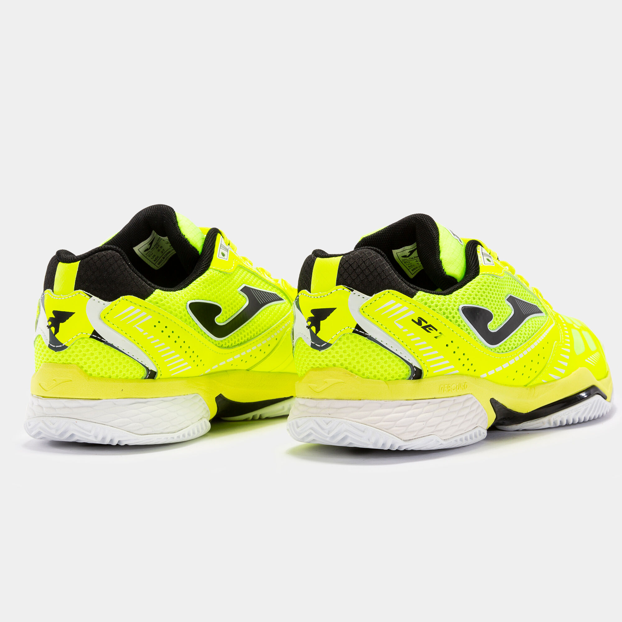 Zapatillas Set 21 clay hombre amarillo flúor negro | JOMA®