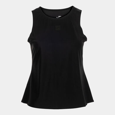 Camiseta sin mangas mujer Resort negro