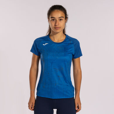 Maglia a manica corta donna Elite IX blu reale