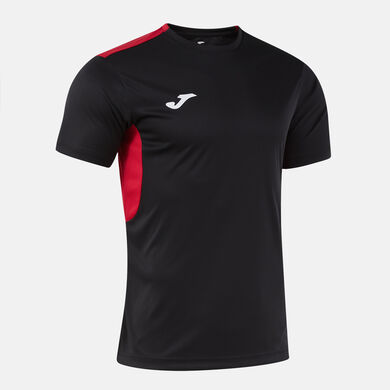 Maglia a manica corta uomo Winner IV nero rosso