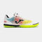 Zapatillas f&uacute;tbol sala Top Flex 25 indoor blanco amarillo rojo