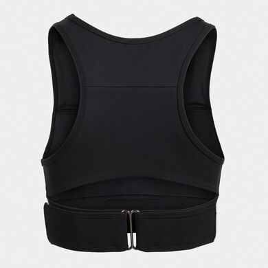 Soutien desportivo mulher combat preto