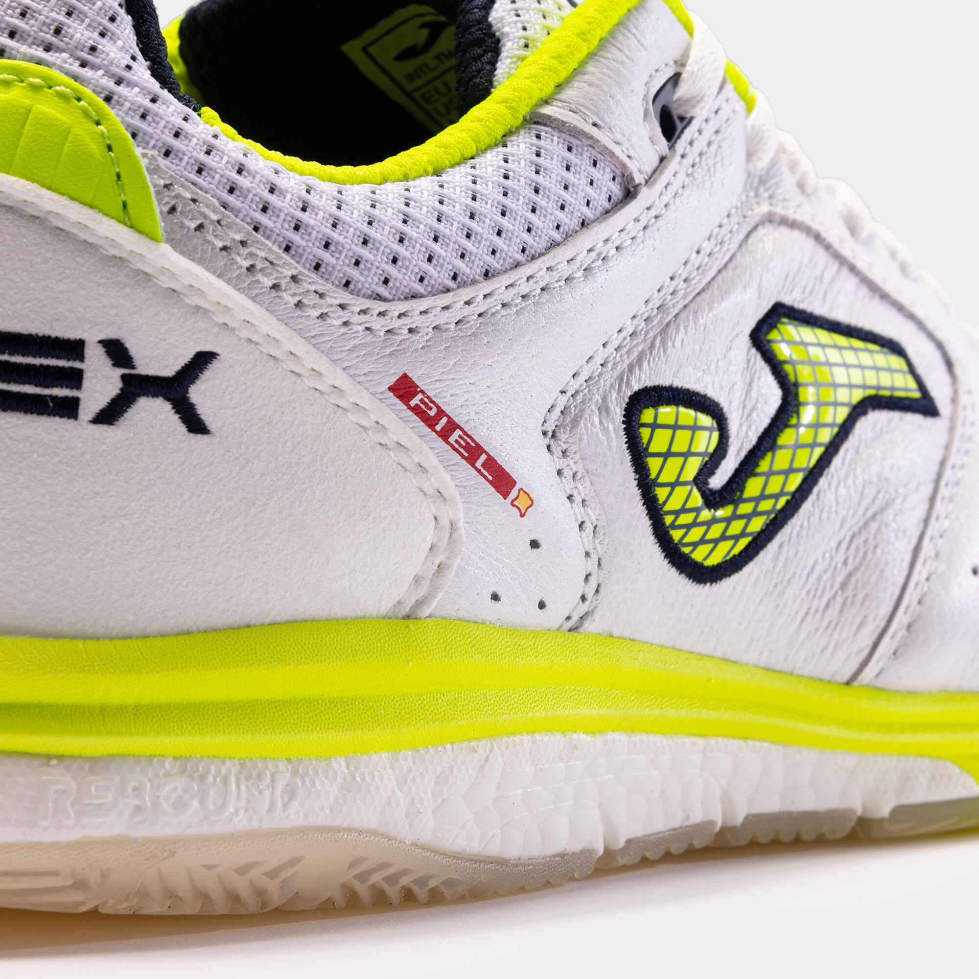 Futsal shoes Top Flex Rebound 22 indoor Spanish Futsal Selection white  fluorescent yellow