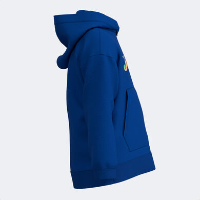 Camisola com capuz júnior Lion azul
