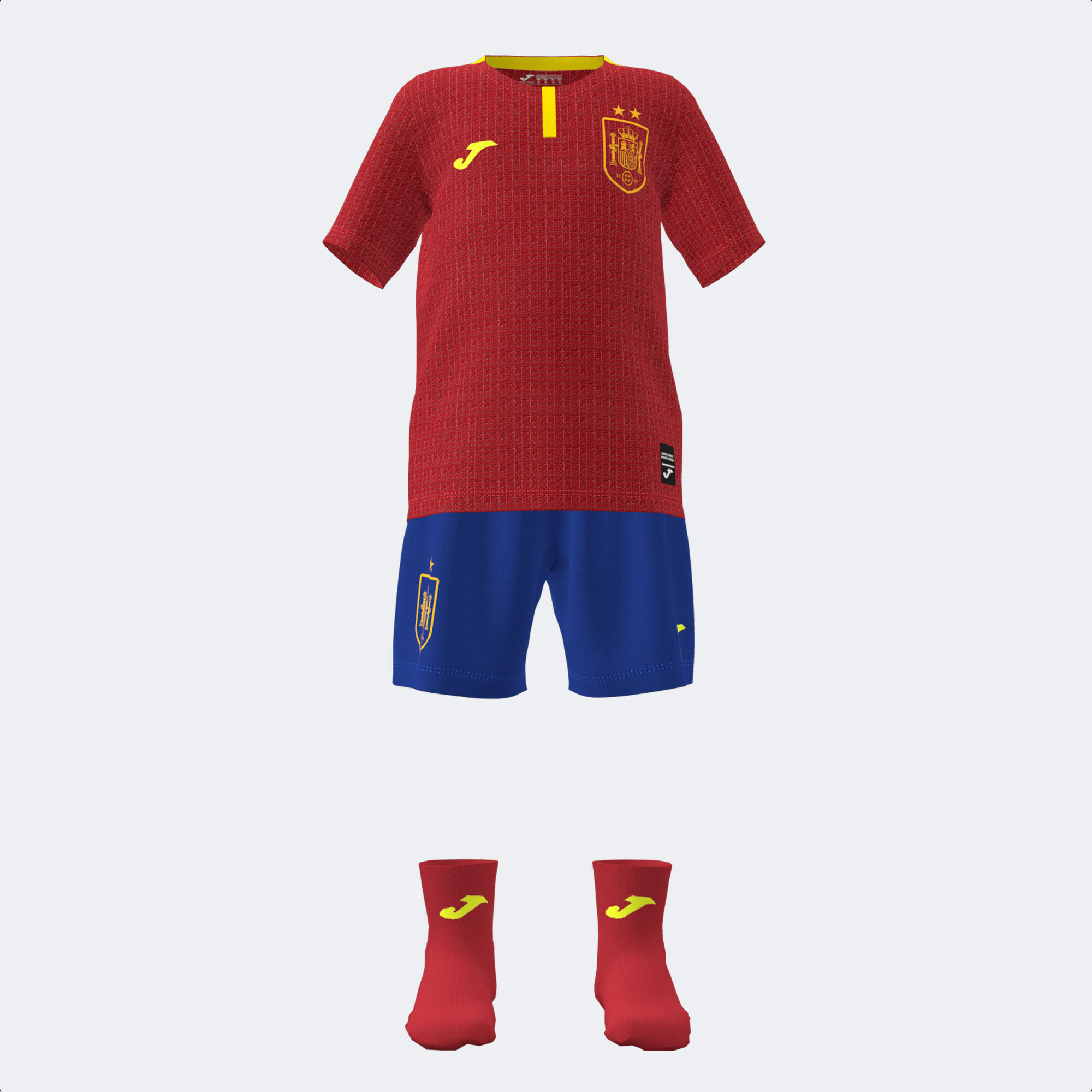 Conjunto Seleção Espanhola De Futebol De Salão júnior